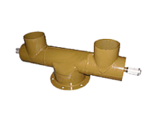 ГК-2-100| Клапан герметический сдвоенный с ручным приводом